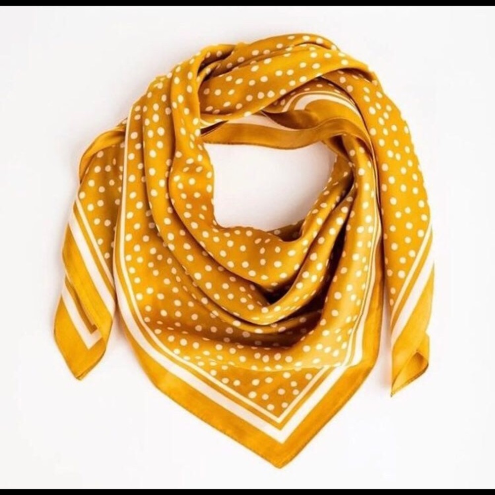Cleobella polka dot scarf or purse accessory